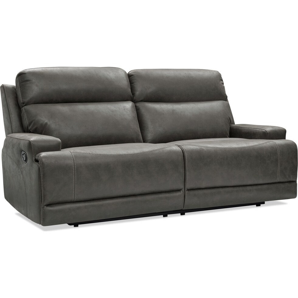 laredo gray  pc manual reclining living room   
