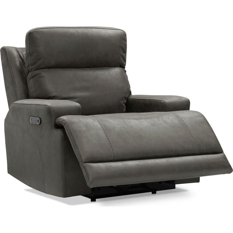 Laredo Power Reclining Sofa and Recliner Set American Signature Furniture