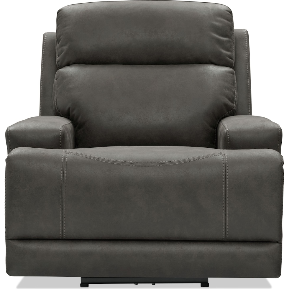 laredo gray recliner   