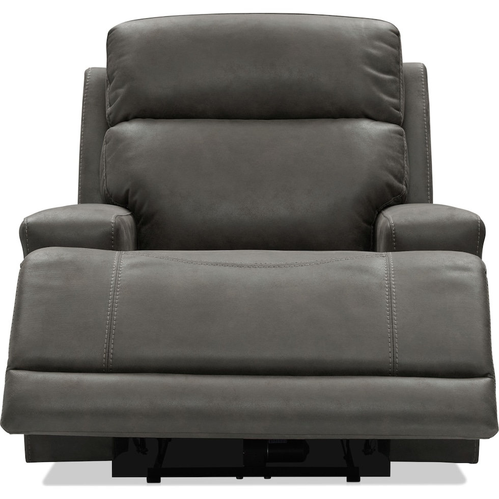 laredo gray recliner   