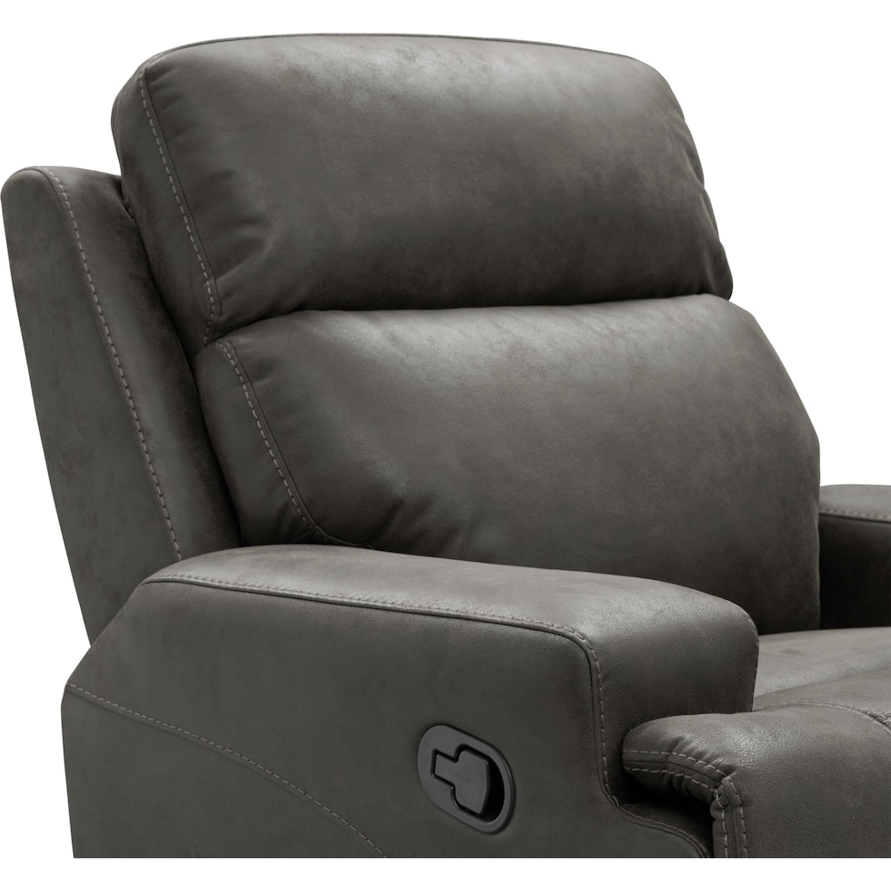 laredo gray recliner   