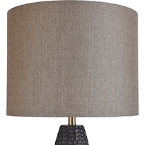 laughlin dark brown table lamp   