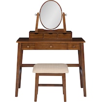 laura dark brown vanity   