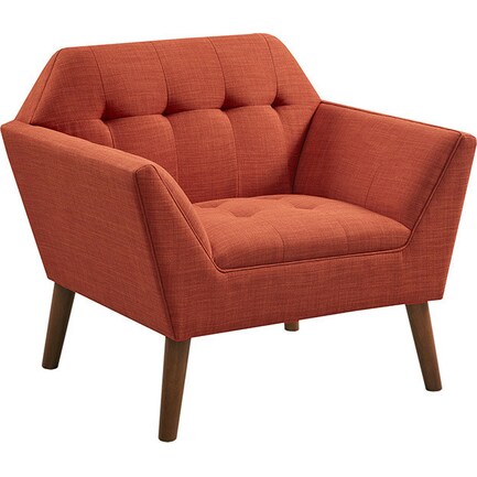 Laureen Accent Chair - Orange