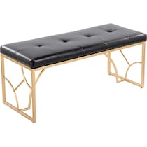 lauryn black bench   