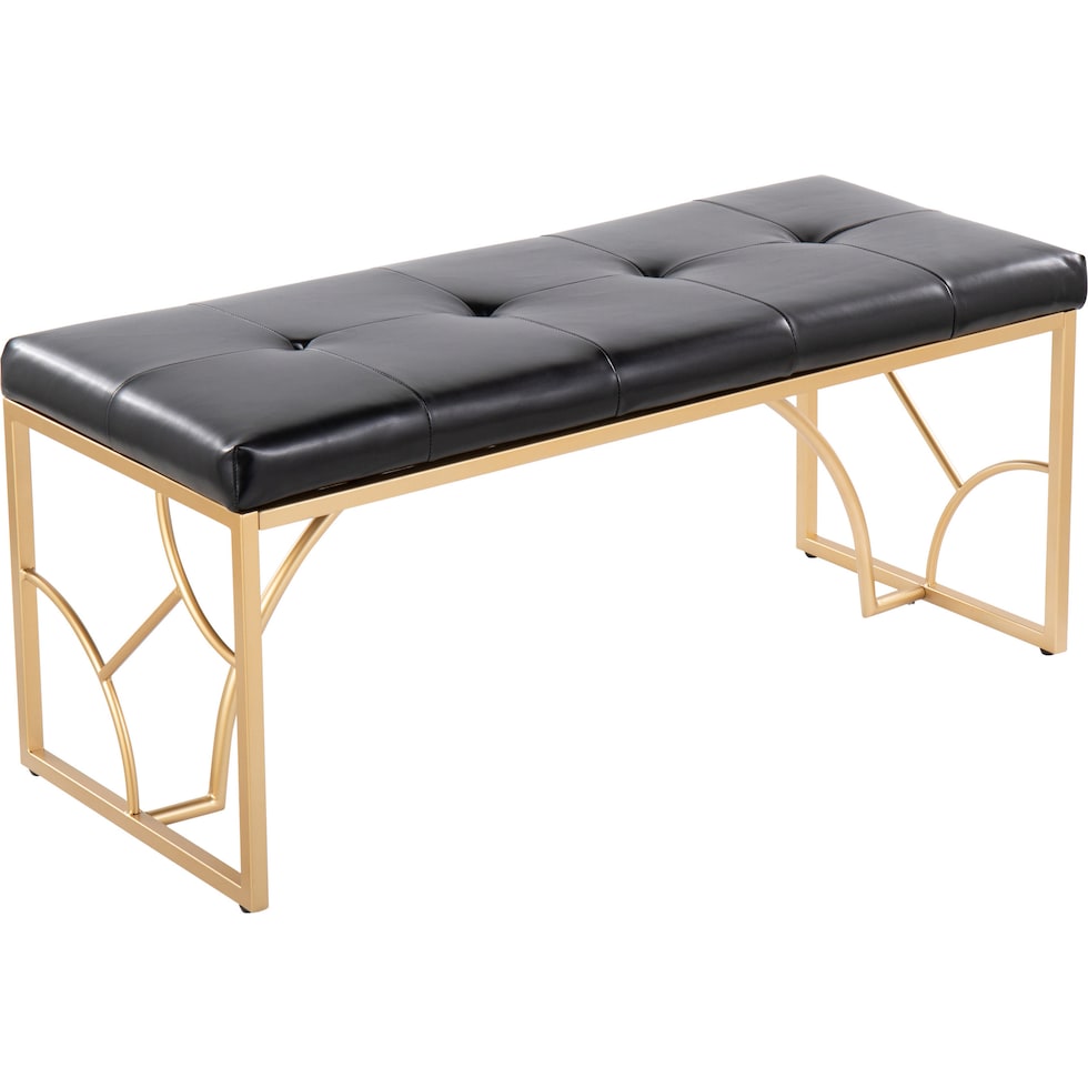 lauryn black bench   