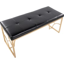 lauryn black bench   