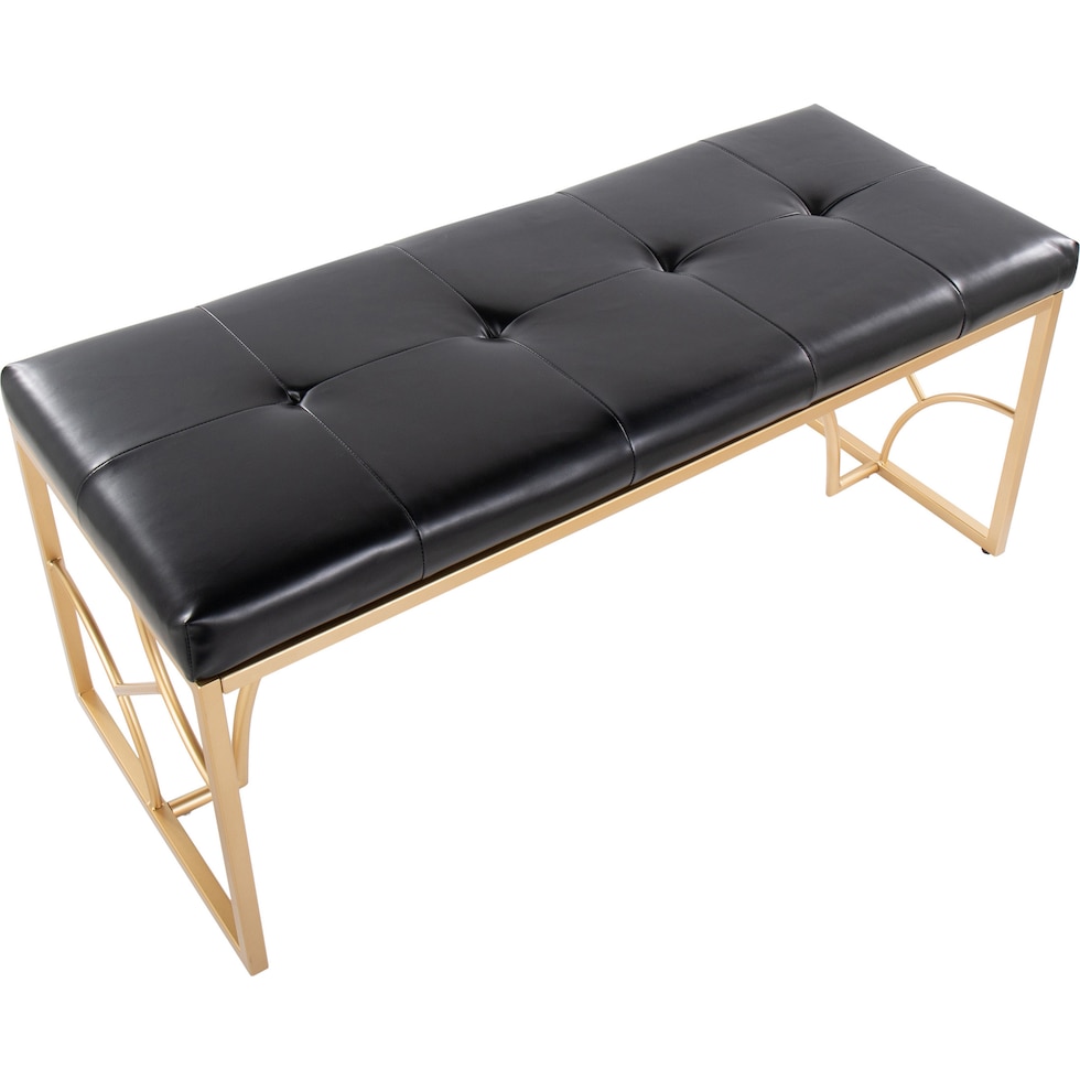 lauryn black bench   