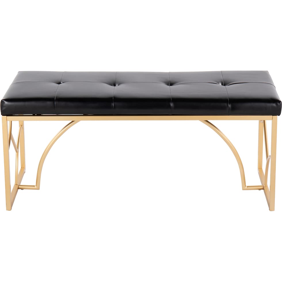 lauryn black bench   