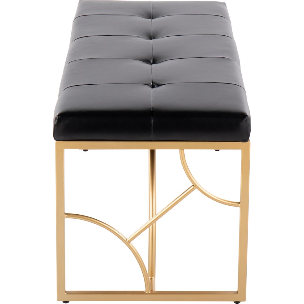 lauryn black bench   