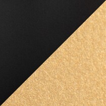 lauryn black gold bookcase   