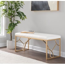lauryn white bench   