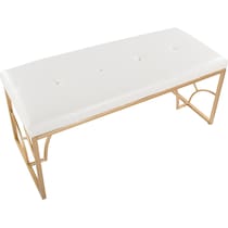 lauryn white bench   