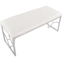 lauryn white bench   