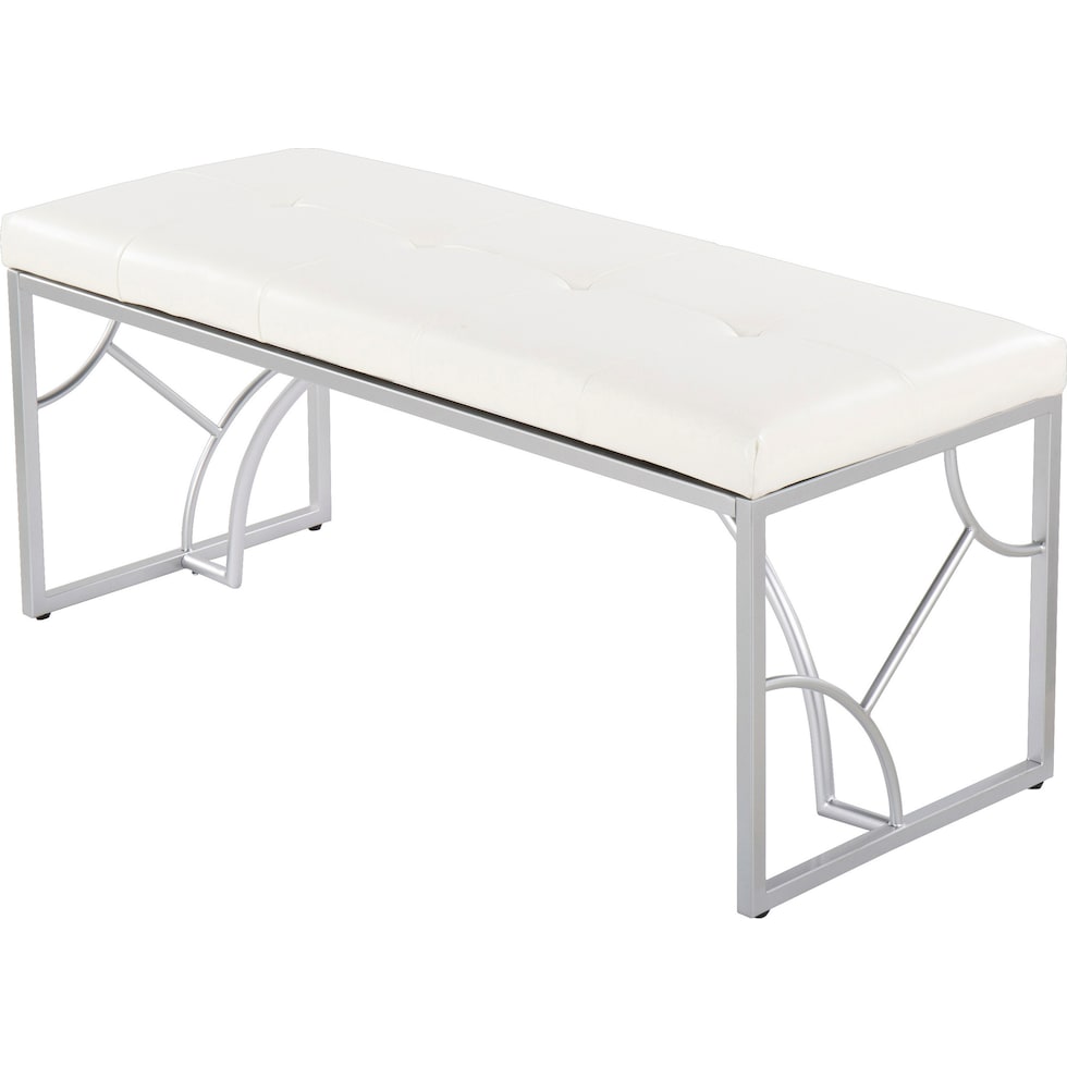 lauryn white bench   