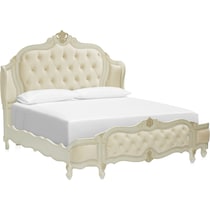 lavelle bedroom white queen bed   
