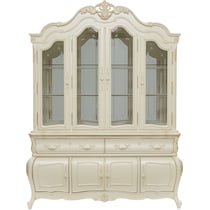 lavelle dining white buffet and hutch   