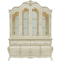 lavelle dining white buffet and hutch   