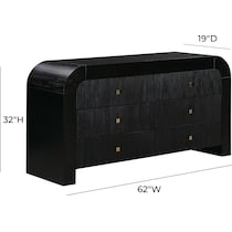 laverne black dresser   