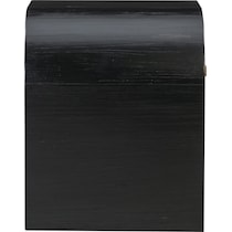 laverne black nightstand   