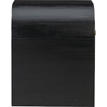 laverne black nightstand   
