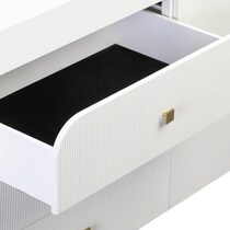 laverne white dresser   