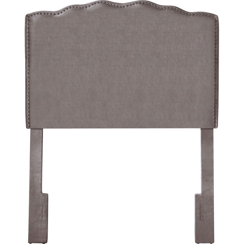 layla gray twin headboard   