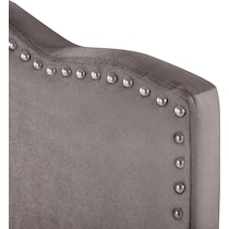 layla gray twin headboard   