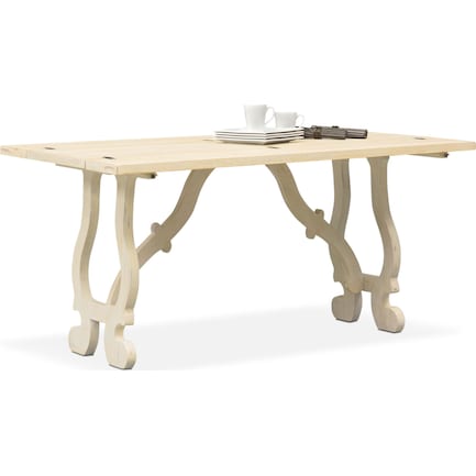 Layne Fold-Out Table - Cream