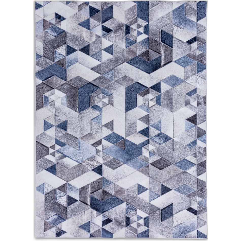 layton blue area rug  x    