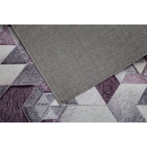 layton purple area rug  x    