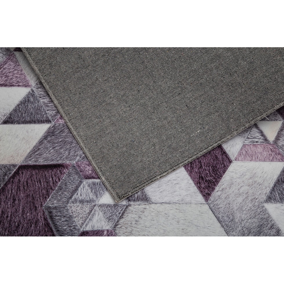 layton purple area rug  x    