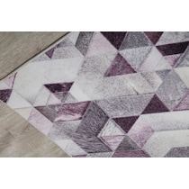 layton purple area rug  x    