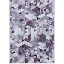 layton purple area rug  x    
