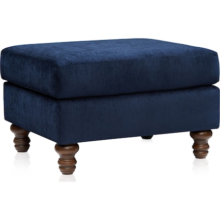 Leah Ottoman - Navy
