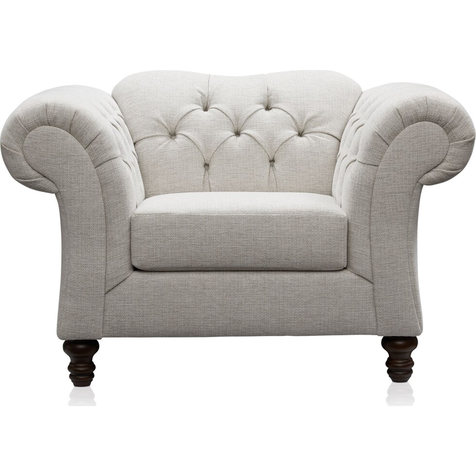 leah gray chair   