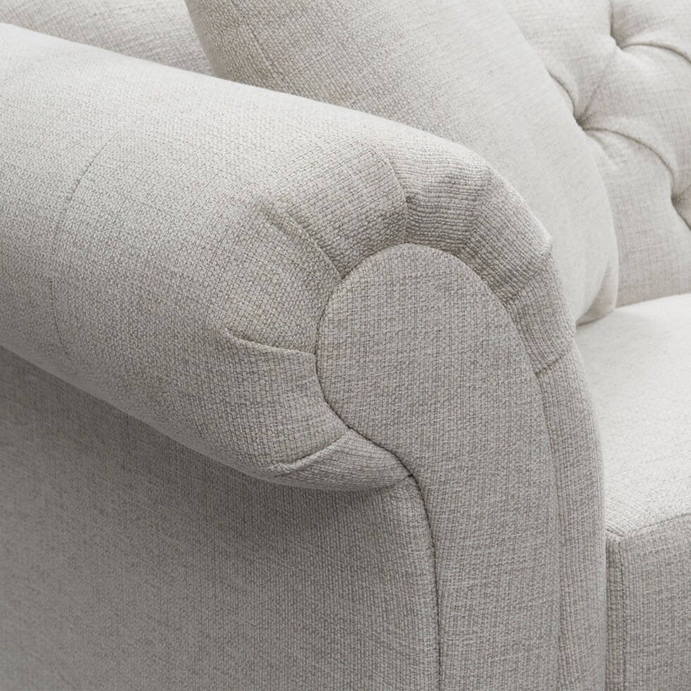 leah gray chair   