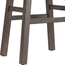 leana gray bar stool   