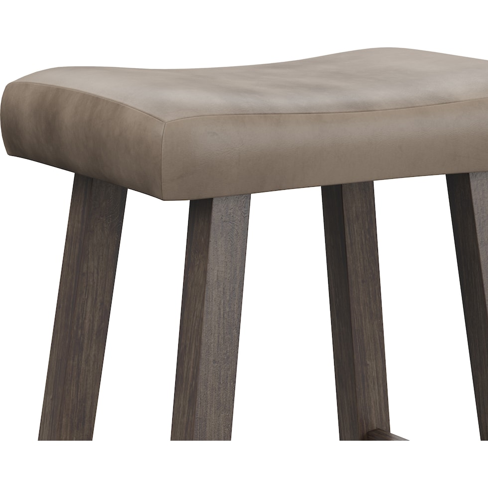 leana gray counter height stool   