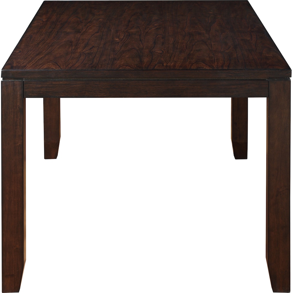 leandra dark brown  pc dining room   