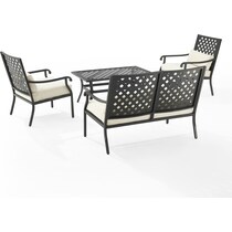 leavenworth black  pc outdoor living   