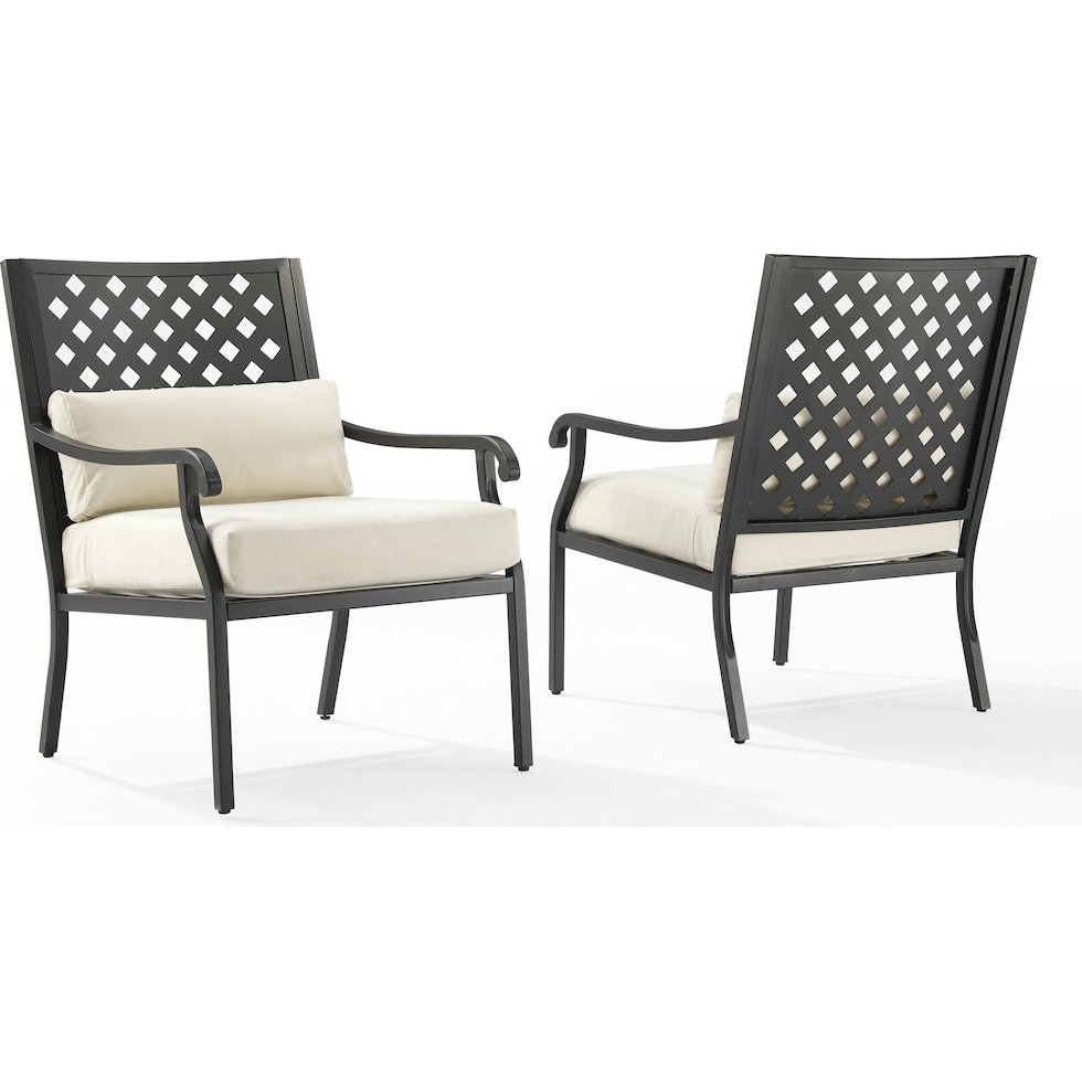 leavenworth black  pc outdoor living   