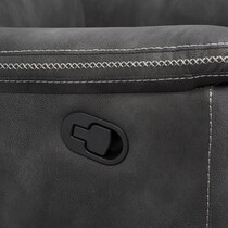 legacy black manual recliner   