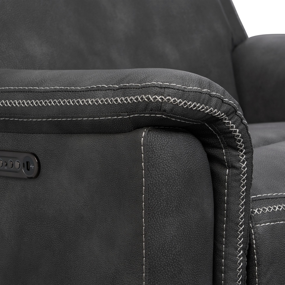 legacy black recliner   