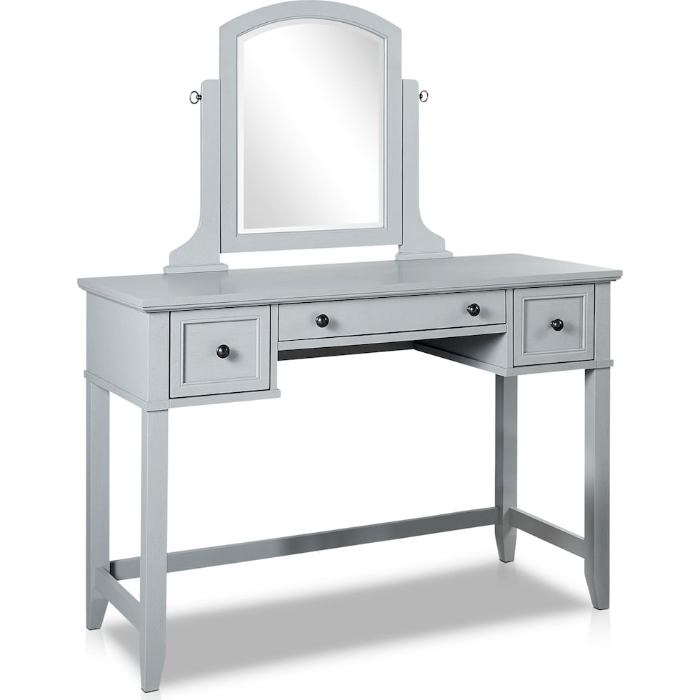 leia gray vanity   