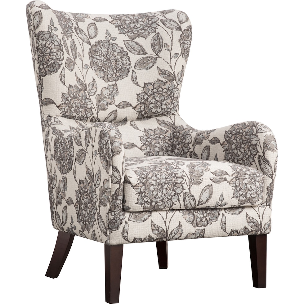 leighton multicolor accent chair   