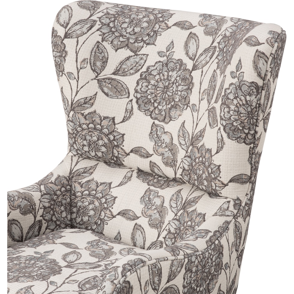 leighton multicolor accent chair   