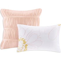 leilani pink full queen bedding set   