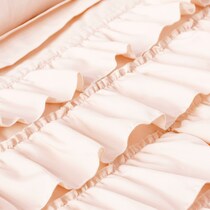leilani pink full queen bedding set   