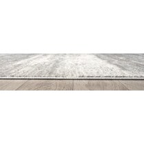 leka gray area rug  x    